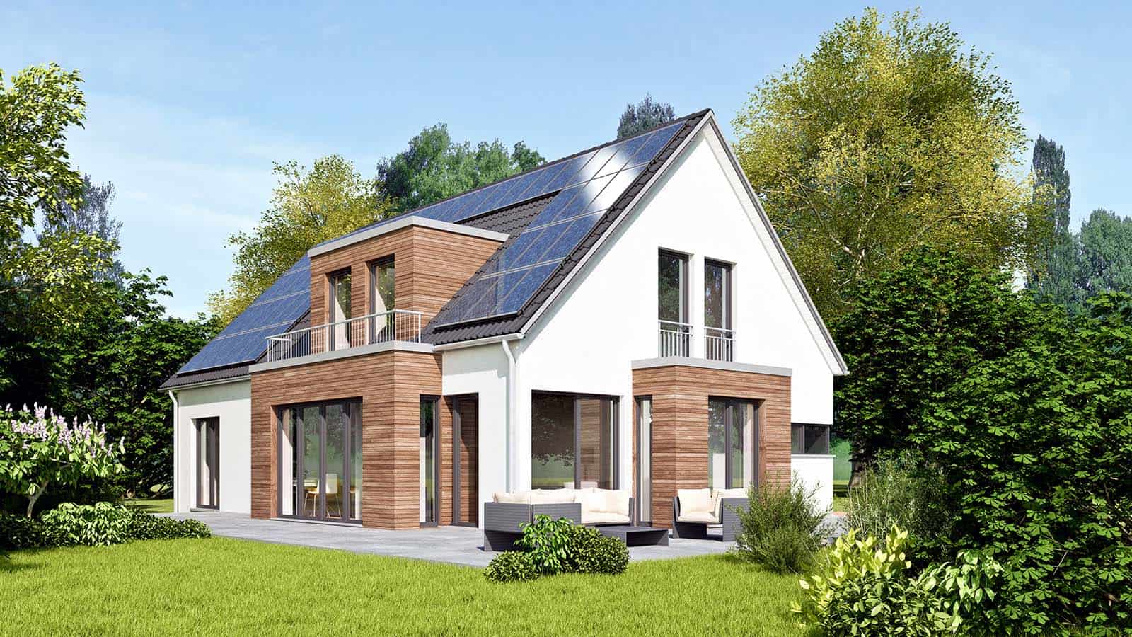 Energieeffizientes Einfamilienhaus